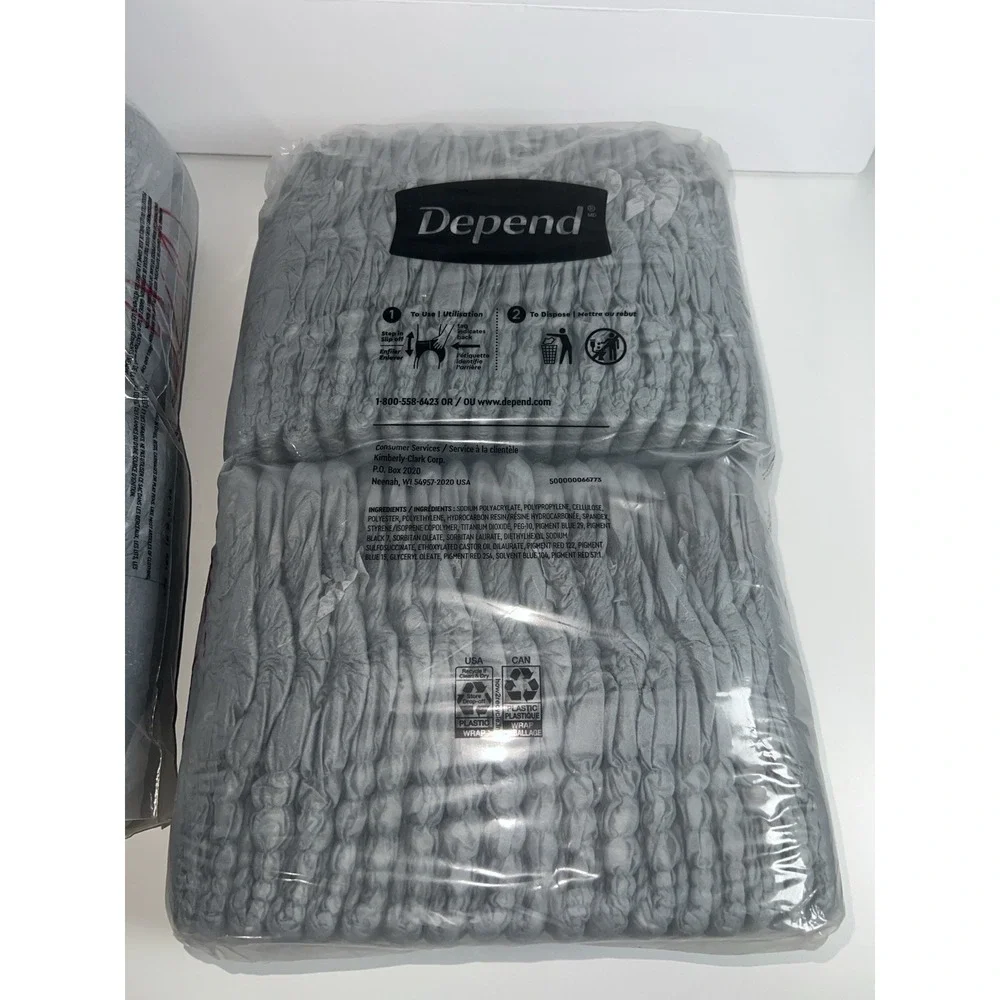 Depend Fresh Protection Incontinence Underwear For Men 72 Count Maximum Absor...